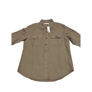 Outerknown Men's Casual Button Down Shirt - Brown